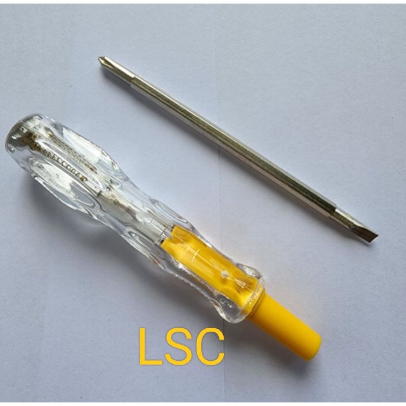 Taspen listrik obeng plus minus listrik test pen tespen murah