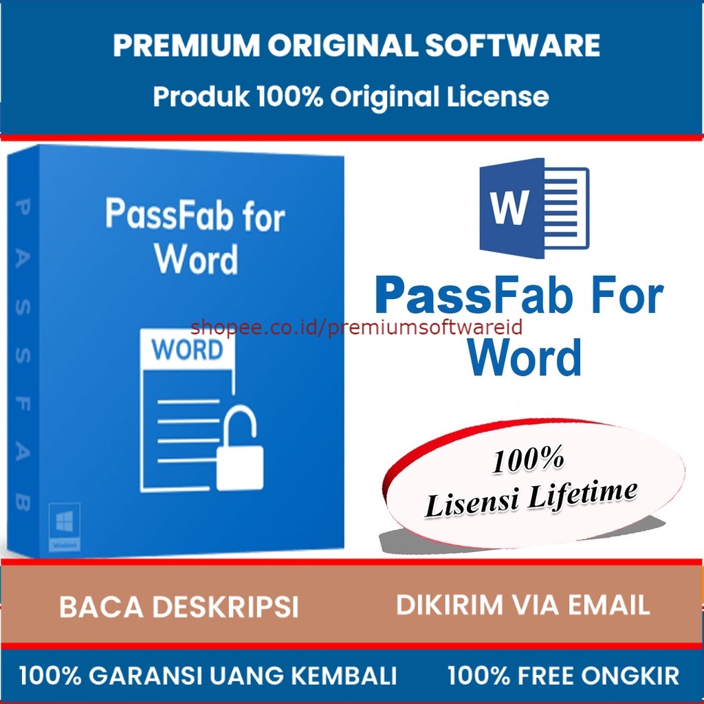 Unlock PassFab For word License Lifetime