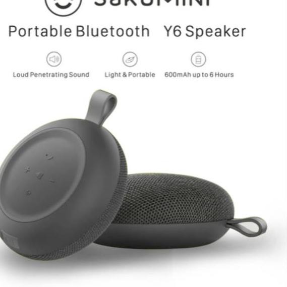 ♣K2D Sakumini Y6 Round Bluetooth Wireless Speaker ♣G4