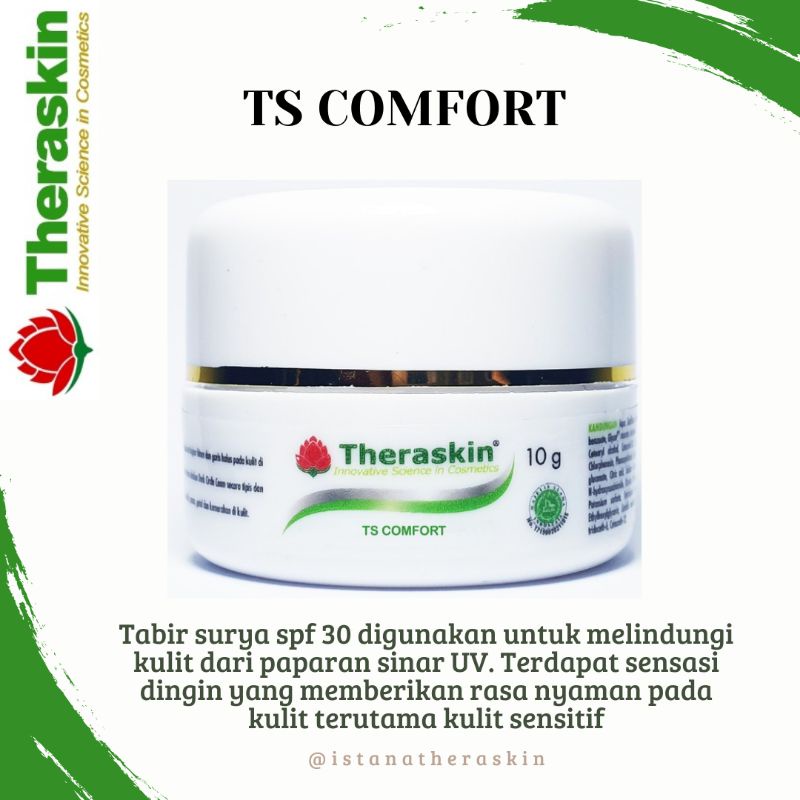 Theraskin TS Comfort Original (Tabir Surya Nyaman Spf 30)