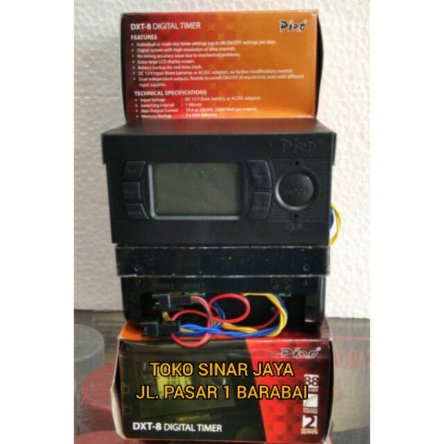 Timer Ampli Piro Asli DXT-8 Walet
