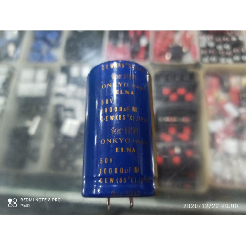 Elco Elna 10000uf 50v / Elco 10000uf/50v Elna