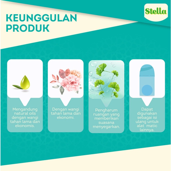 Stella Matic - Refill Stella Matic Pengharum Ruangan Otomatis #98