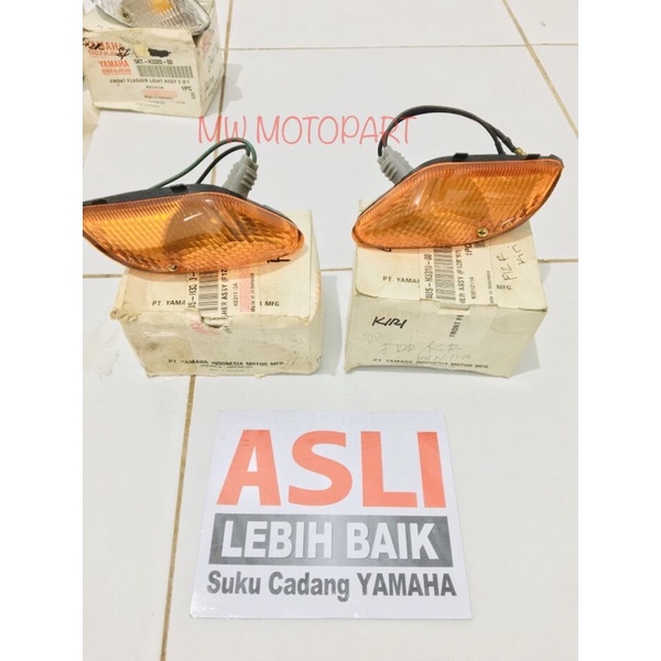 lampu sen reting flasher sein assy fizr f1zr 97 kuning original YGP yamaha 4us
