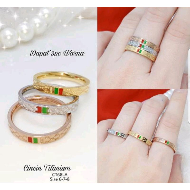 Titanium Cincin isi 3 EQ88