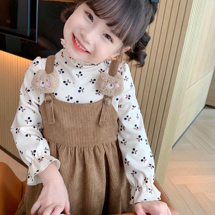 Model Baru Cocobaby Jakarta  Setelan Anak Perempuan Lucu Import Black Cherry  케