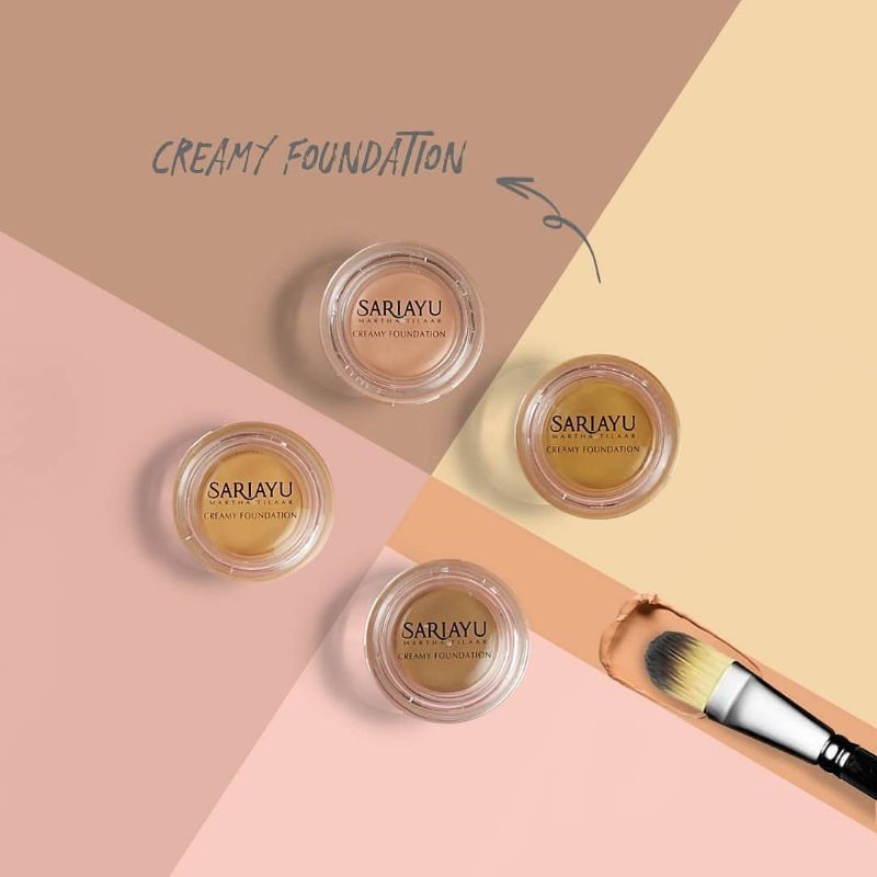 Sariayu creamy foundation