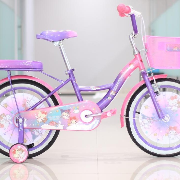SEPEDA MINI ANAK PEREMPUAN 18 INCH ELEMENT SANTRIO 02