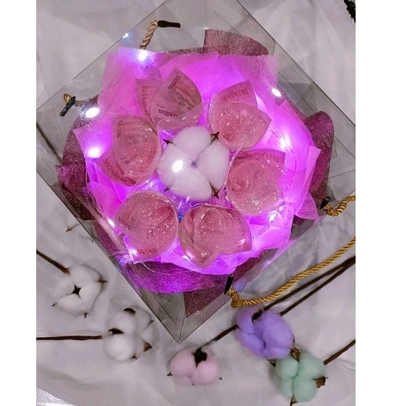 Buket Uang Cake Box/Money Cake Box/ Kado Wisuda/ Kado Anniversarry/ Kado Ulang Tahun/ Buket Uang Ker