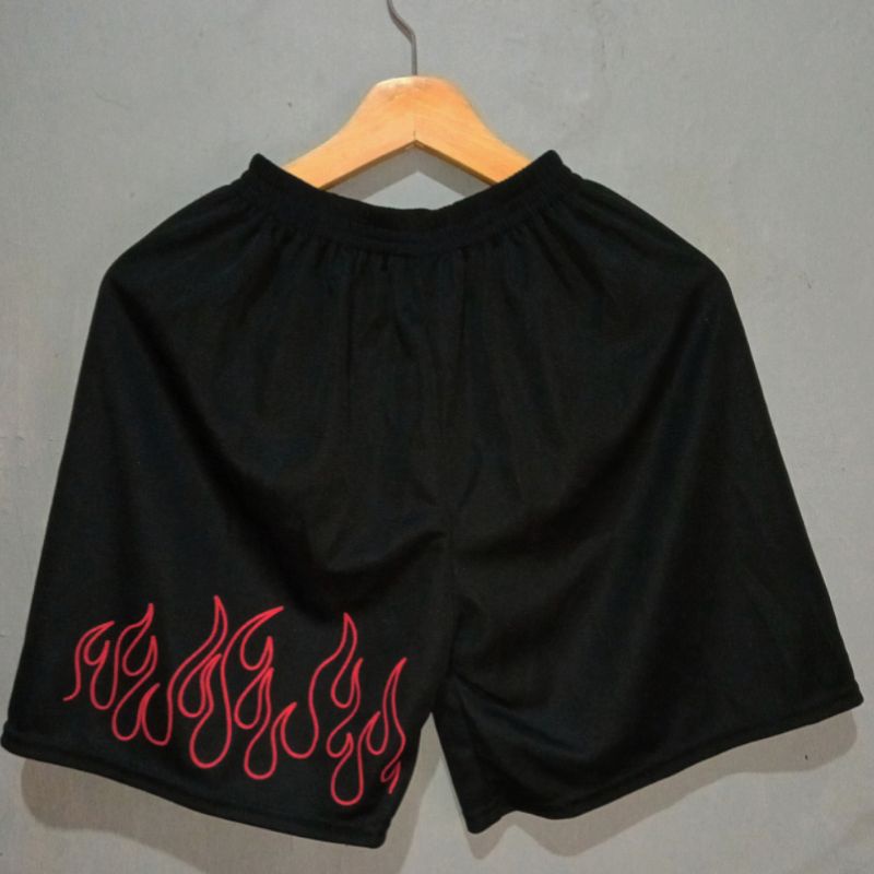 CELANA BOXER DEWASA UNISEX TERMURAH-Merah