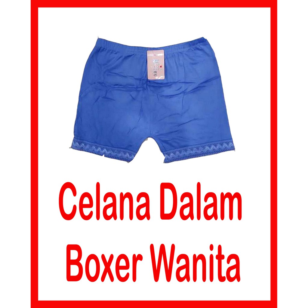 CD CELANA DALAM BOXER WANITA VVN 223 ALLSIZE FIT TO M.