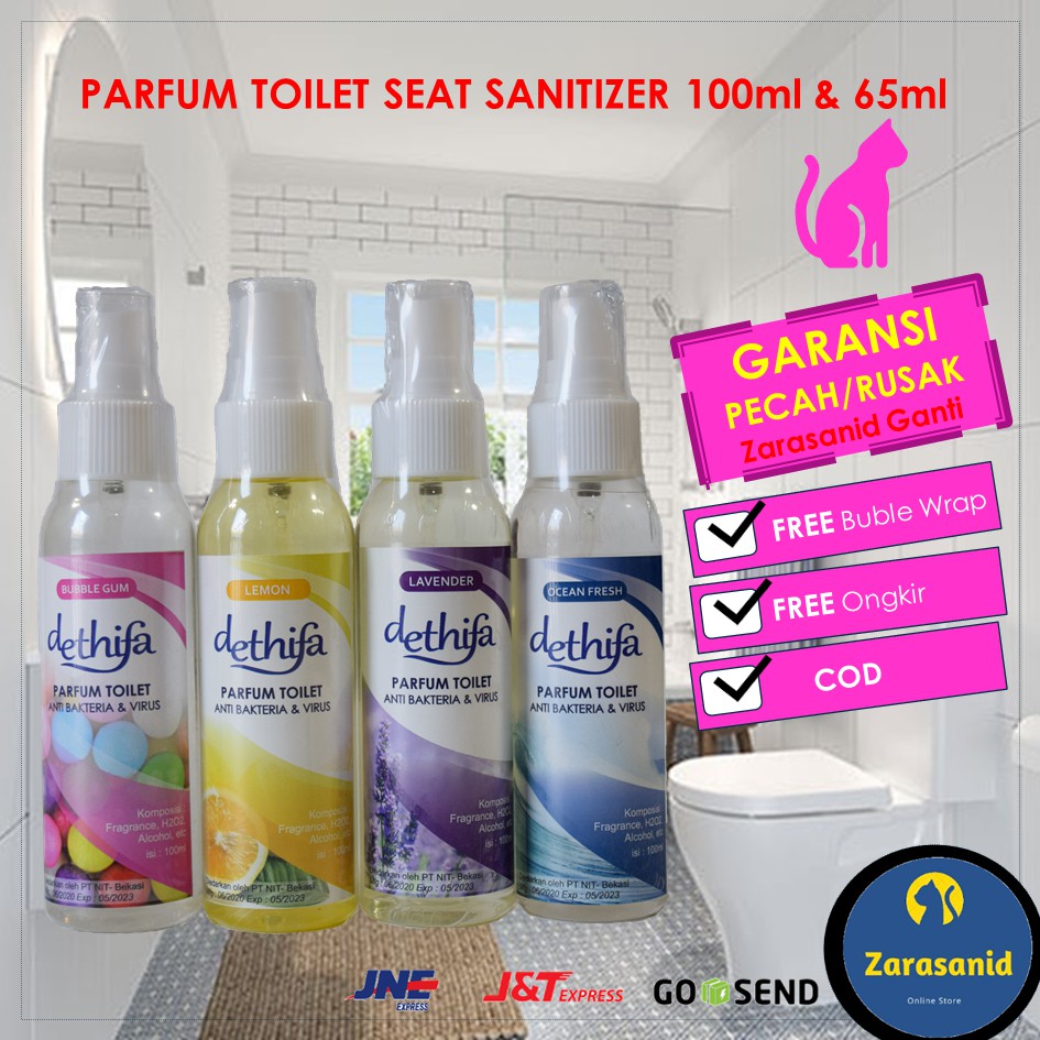 Parfum Toilet Seat Sanitizer Pengharum Pewangi WC Kamar Mandi Wangi Anti Bakteri &amp; Anti Virus