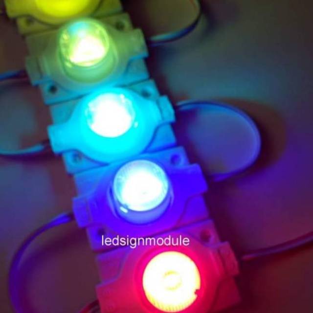 LED modul RGB LED warna warni LED 1 mata