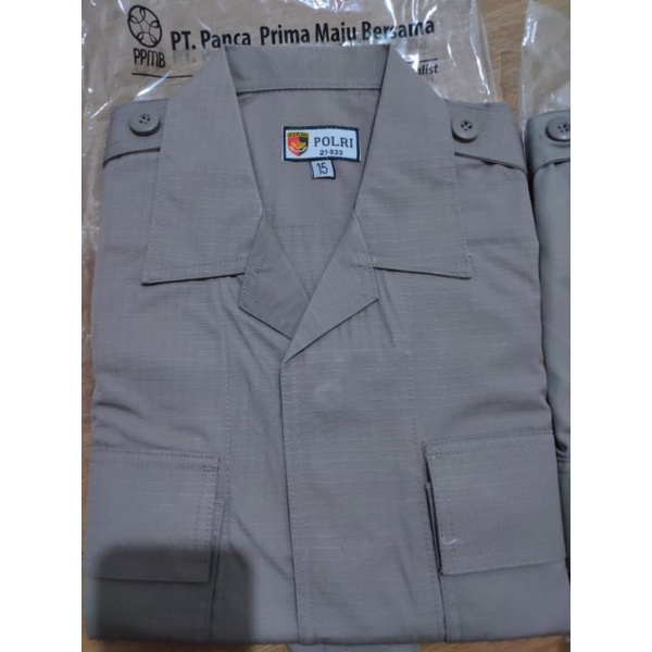 SERAGAM PDL POLRI ORIGINAL 1 STEL