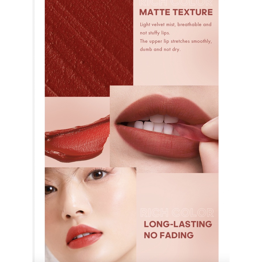 SANIYE Soft Matte Lip Gloss Velvet Waterproof SA020