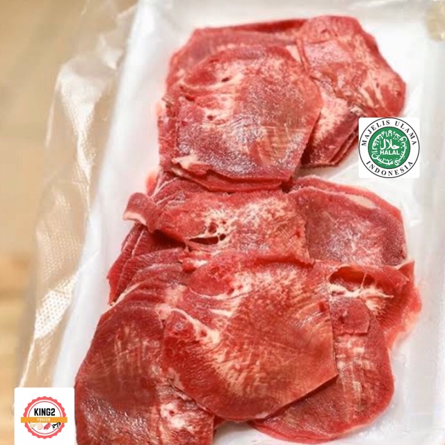 

Lidah Sapi Slice 250 gr