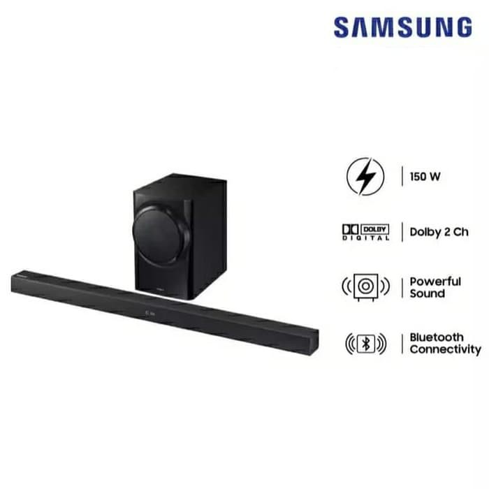 SAMSUNG Soundbar 150W, 2.1CH, 6,5” Bigger Subwoofer HW K350