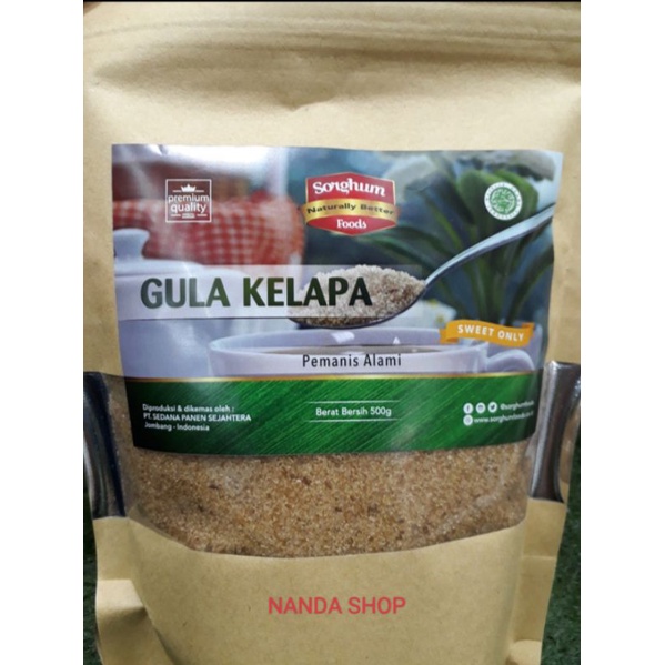 

Gula kelapa shorgum 500gr