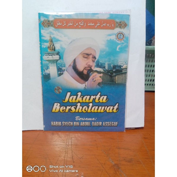 Kaset Vcd original Habib syech bin abdul Qadir Assegaf( Jakarta bersholawat)