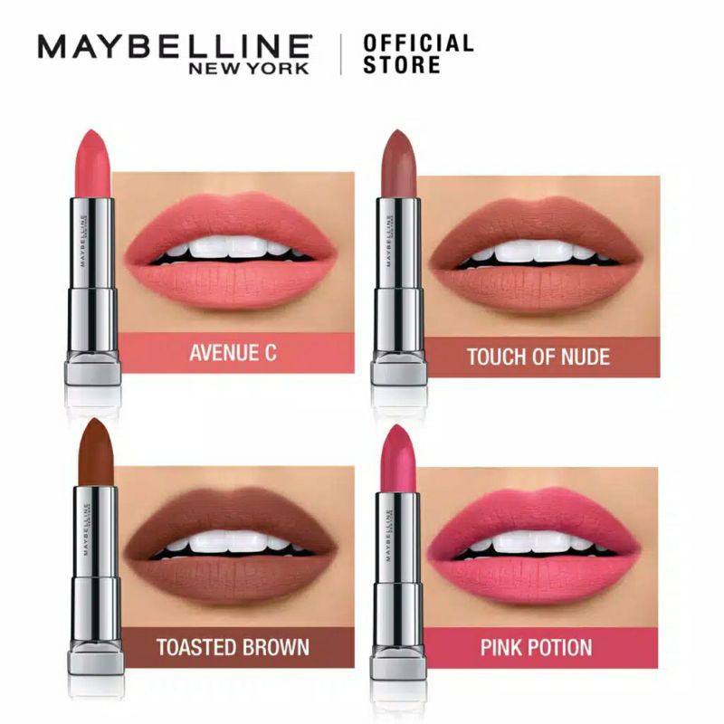 LIPSTIK MAYBELLINE ORI, GINCU KEREN, LIPSTICK BAGUS, GINCU, LIPSTIK TAHAN LAMA