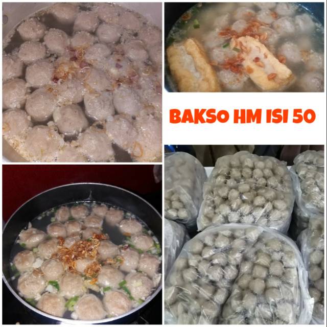 

Paket Bakso Sapi HM isi 50