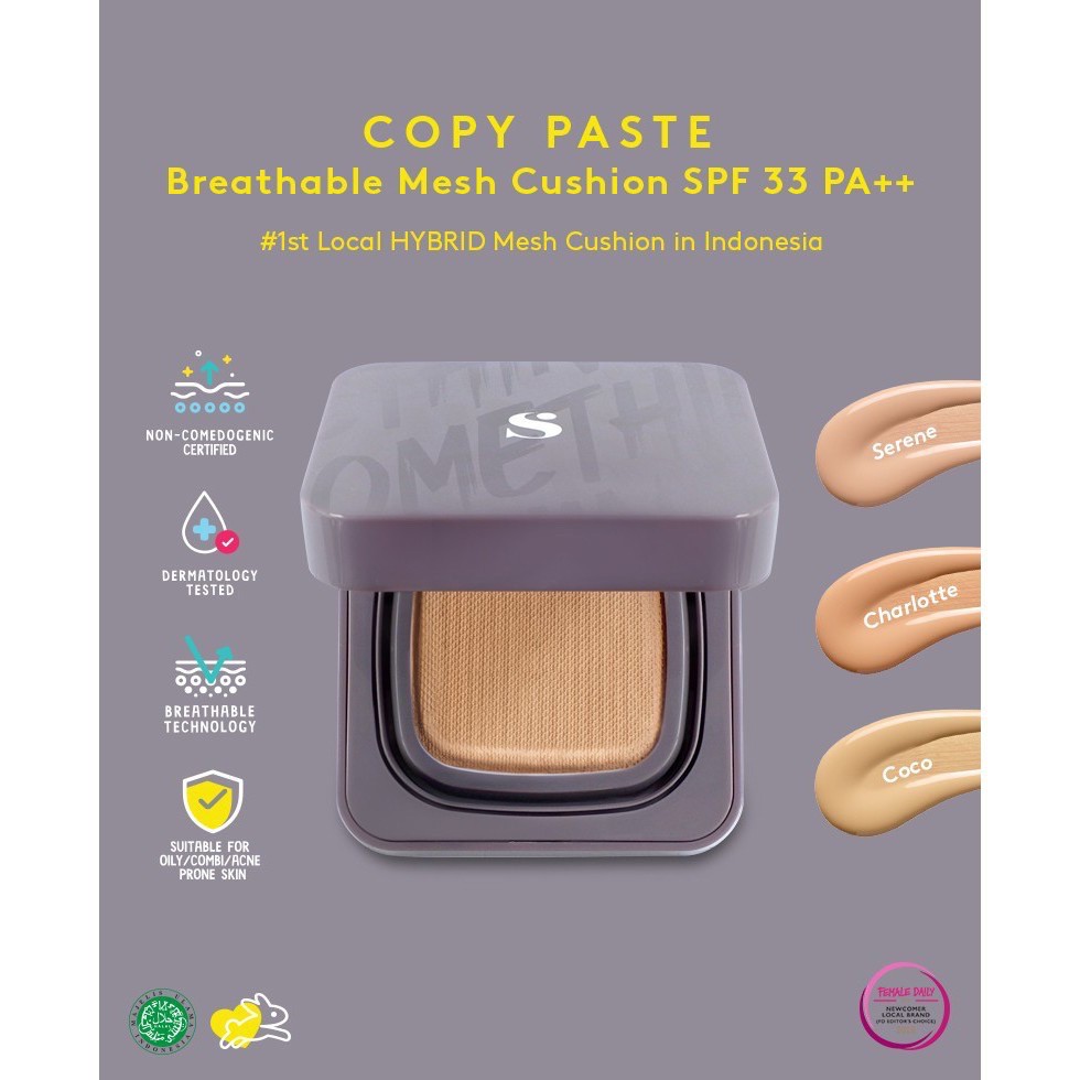 Somethinc cushion - somethinc copy paste breathable cushion -- refill somethinc cusion