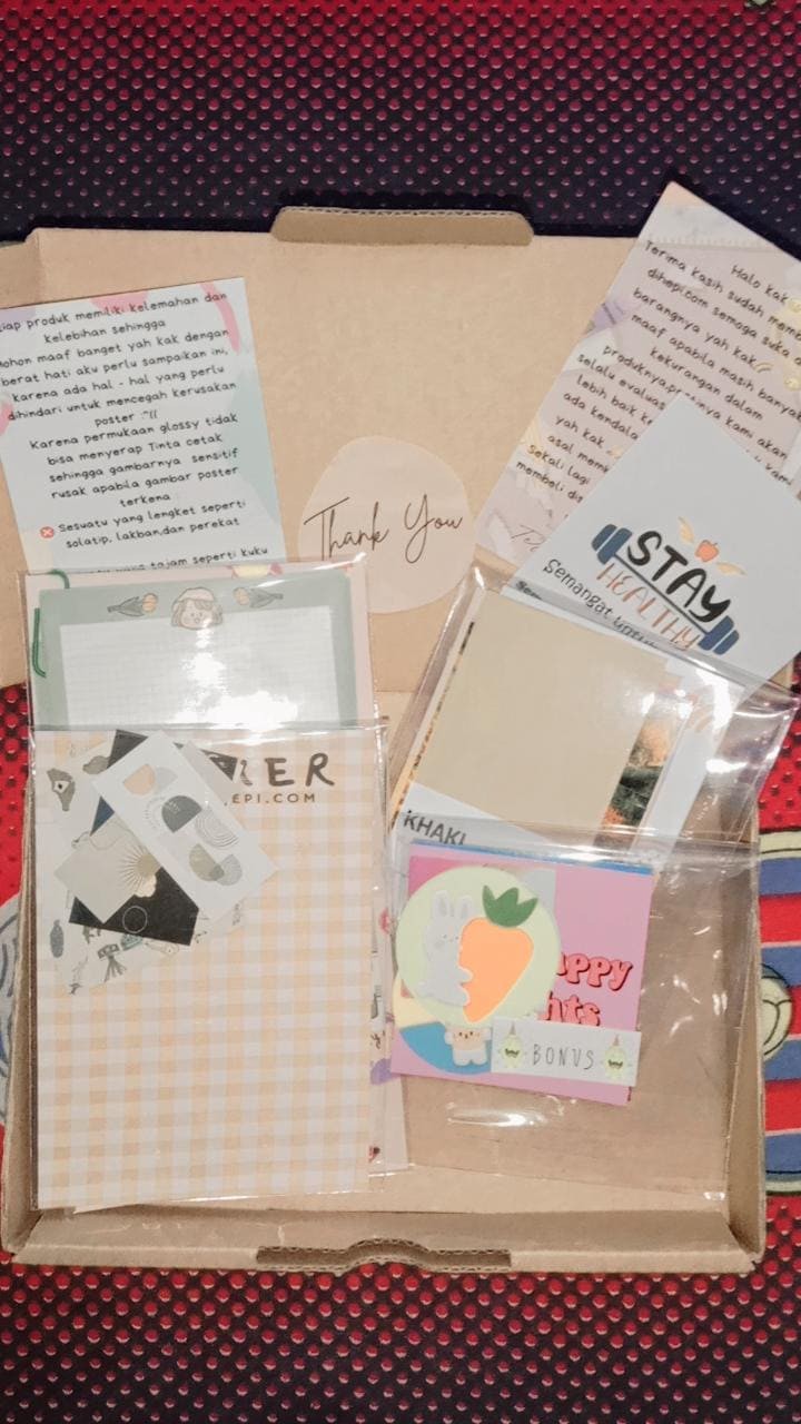 Sticker Poster/dekorasi Mini Cute 03