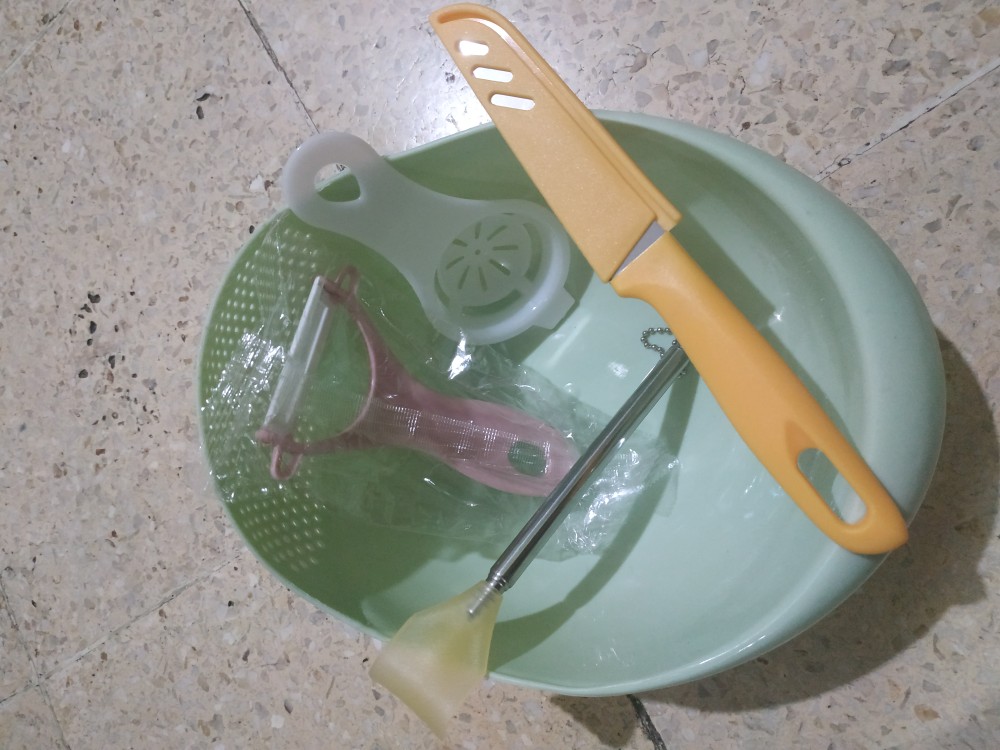 Pisau Buah Sayuran Makanan Kitchen Set Stainless Steel Pisau Dapur