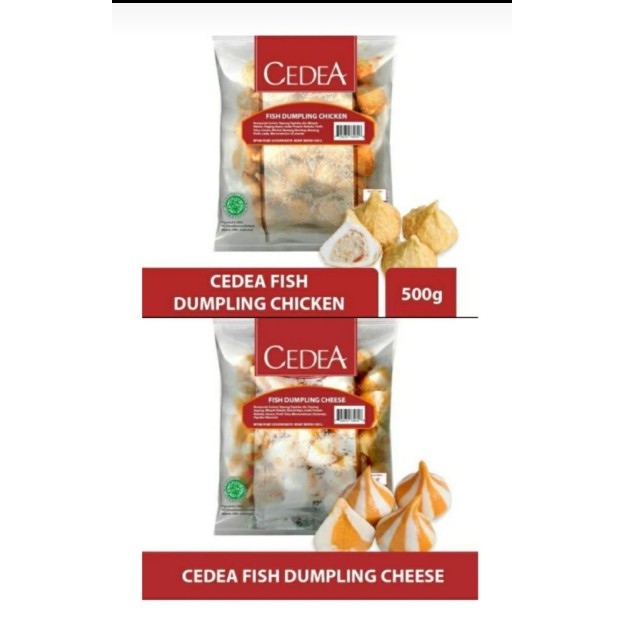 

CEDEA FISH DUMPLING CHICKEN 500 GRAM