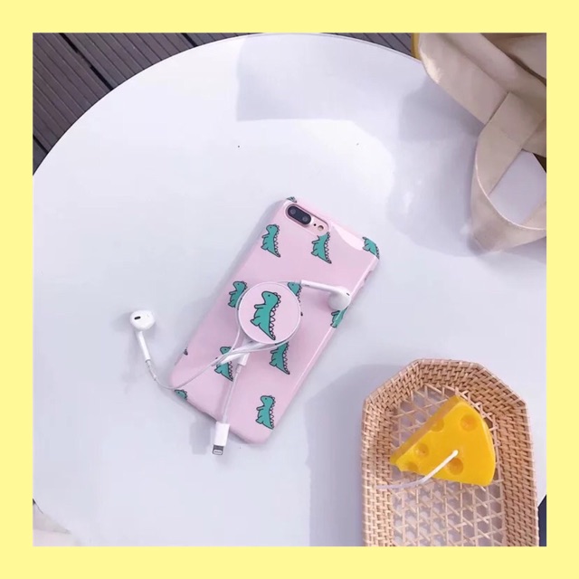 DINO POPSOCKET CASE 6/6s/6+/6+s/7/7+/8/8+/X/Xs/Xr/XsMax