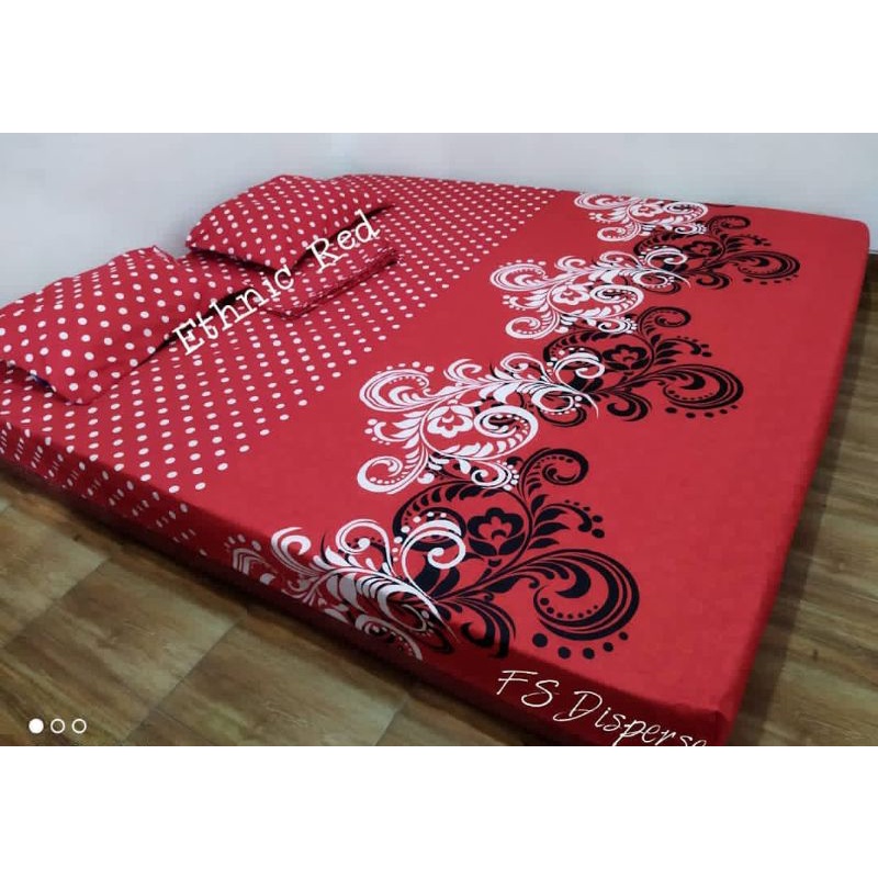 Sprei Ethnic Red