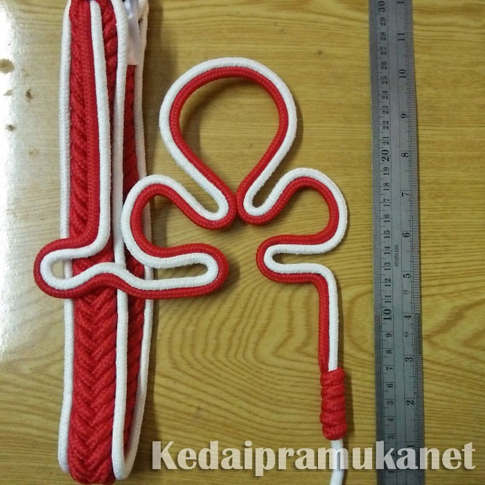 Tali Kur Koor Komando Variasi Pramuka Penggalang Merah Putih Mirip Talikur Taruna