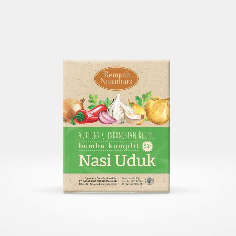 

Bumbu Komplit Nasi uduk 50gr