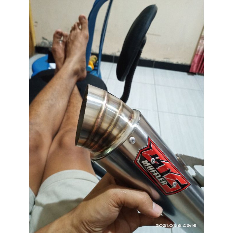 Knalpot CTS Muffler type KR keong racun