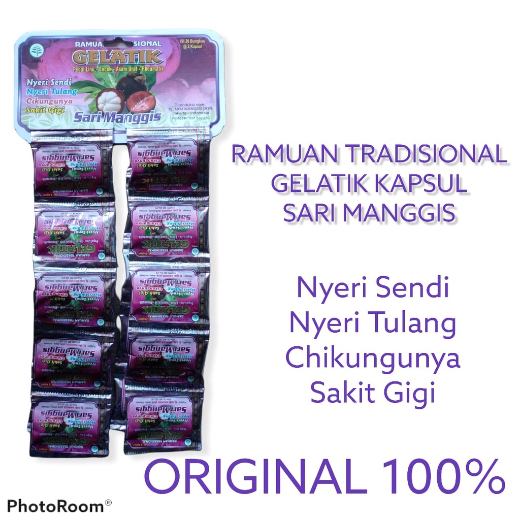 Kapsul Gelatik Ekstrak Sari Manggis, Gelatik Sari Manggis, HERBAL asam urat, Herbal kolesterol, Herb