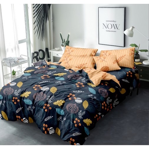 Internal - Bed Cover Set Queen 160x200 Tinggi 25 Fitted - Tania