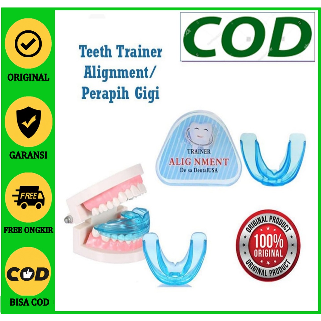 PREMIUM Perapih Gigi Behel Teeth Trainer Alignment Original Perapi Gigi Tonggos Gingsul Lentur COD O