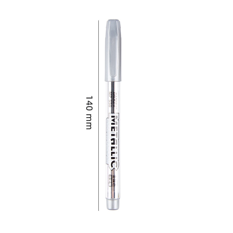 BAOKE Art Paint Pen Gold/Silver 1.5mm Metal Pen Marker