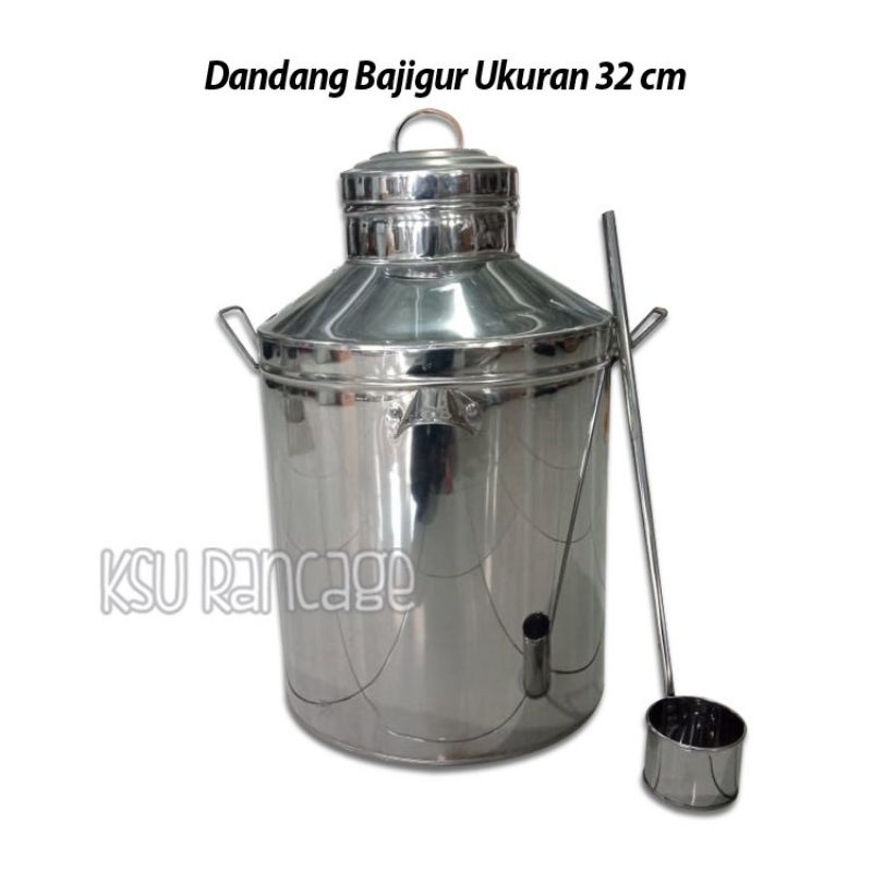 Dandang Bajigur - Bandrek 32 cm