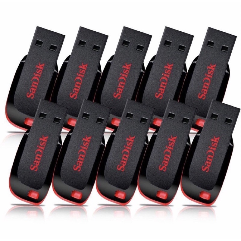 FLASHDISK SANDISK 8 GB | 16 GB | 32 GB | 64 GB | 128 GB USB 2.0 Cruzer Blade CZ50 ORIGINAL FLASH DISK SAN DISK GARANSI RESMI 5 TAHUN