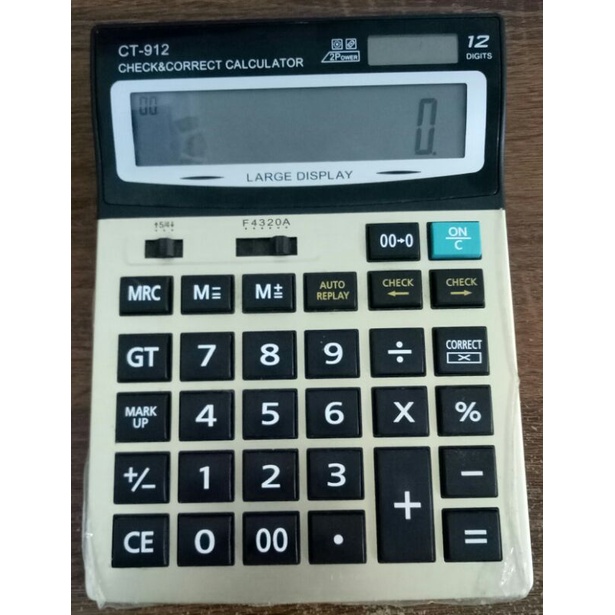 

Kalkulator 912 Besar