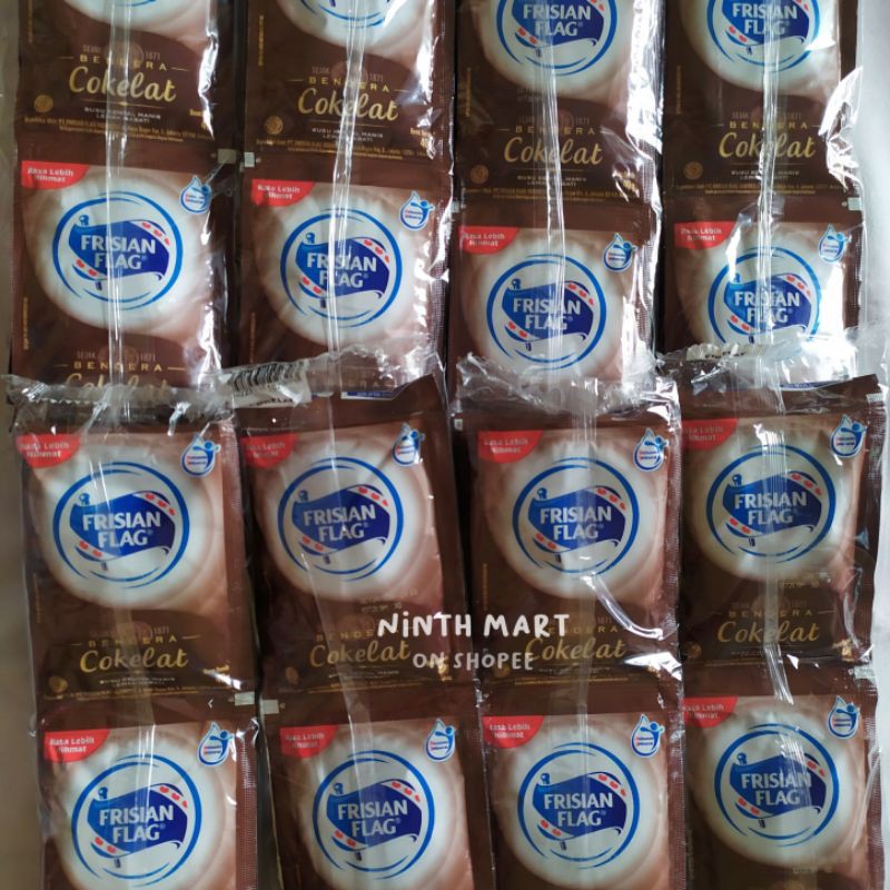 

FRISIAN FLAG KENTAL MANIS 1 RENCENG - COKLAT [40 GR/SACHET]