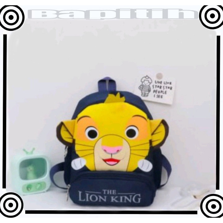 BPT TAS RANSEL ANAK SEKOLAH FASHION IMPORT RA001 LION KING