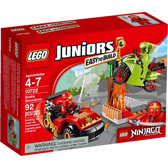 Lego Juniors 10722 Ninjago Snake Showdown