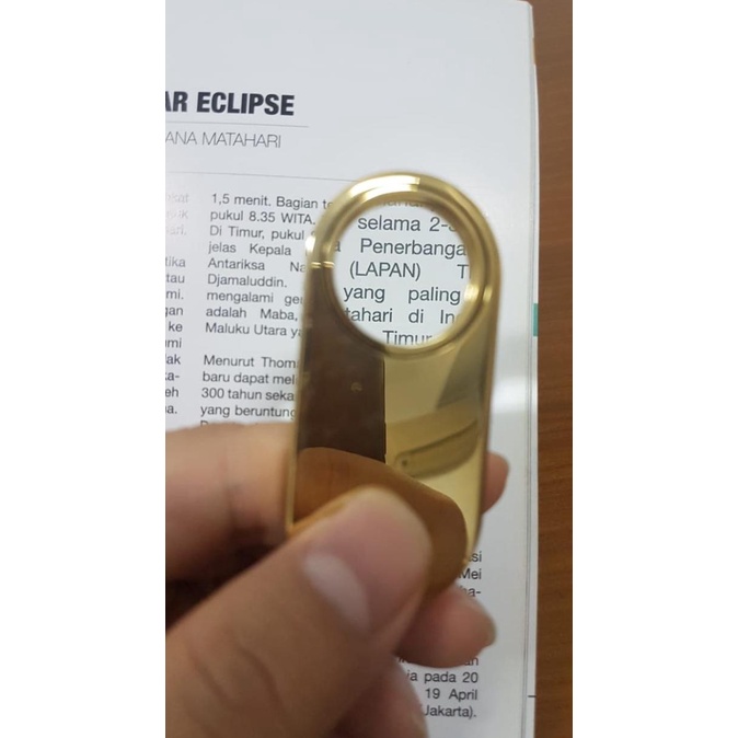 

[COD] Lup Mini Kaca Pembesar Pocket Size DISKON Kode 649
