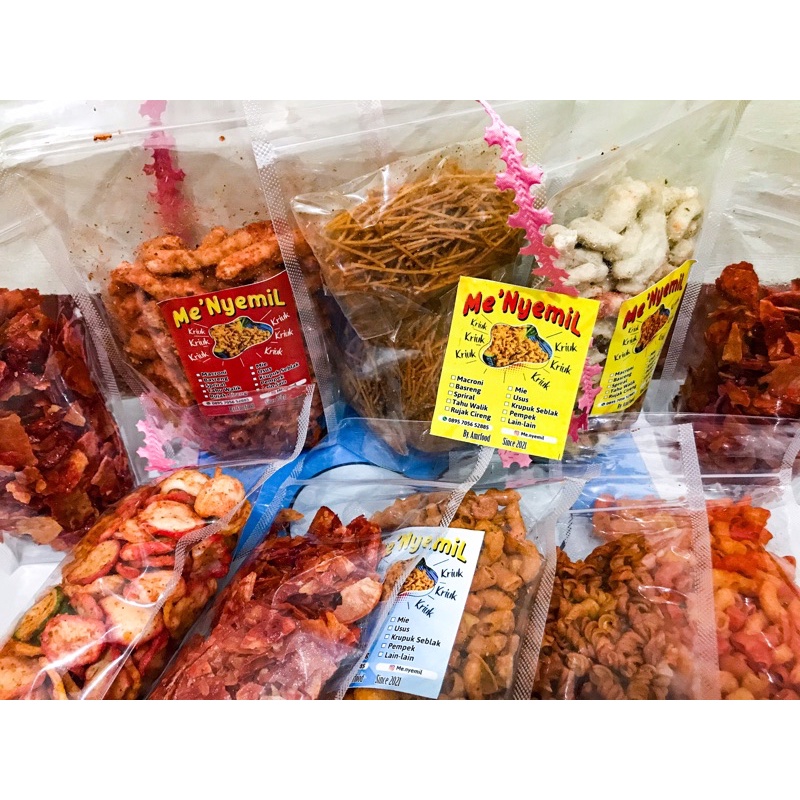 

Grosir harga banting | Makaroni | Basreng | Krupuk seblak | spiral | mie lidi