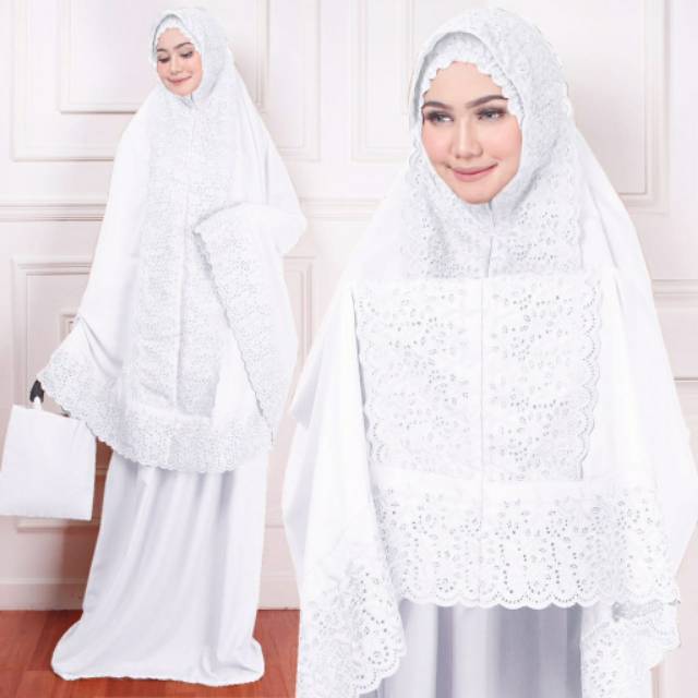 Mukena dewasa khadijah KD mukena dewasa KD Mukena syahrini mukena malaysia