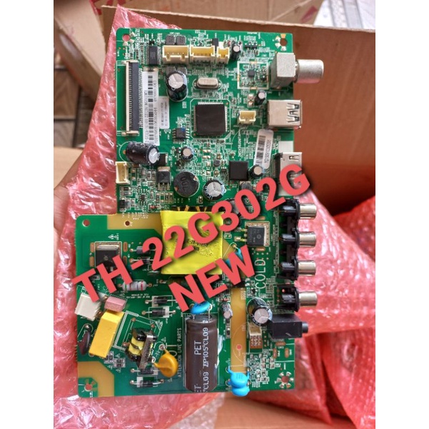 mb - mainboard - matherboard - mobo - mesin tv led - panasonic - TH - 22G302G - 22G302