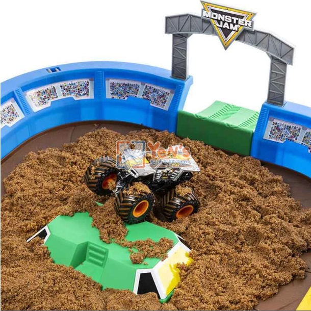 MONSTER JAM Monster Dirt Set Arena Max-D Kinetic Sand