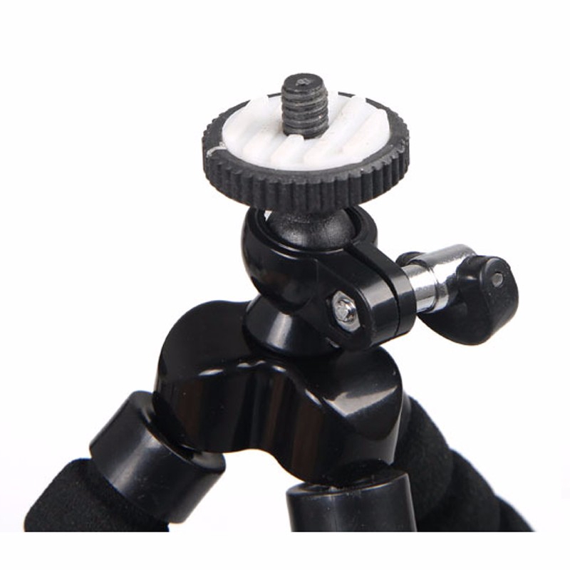 COOLJIER Mini Tripod Octopus for Action Camera - XTK75 - Black